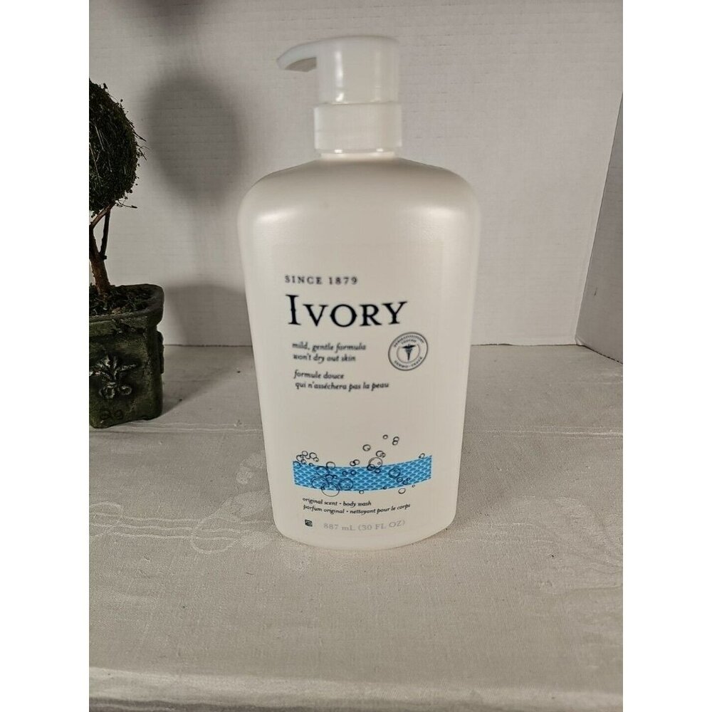 Ivory Value Size Clean Mild & Gentle Body Wash Pump Original Scent 30oz